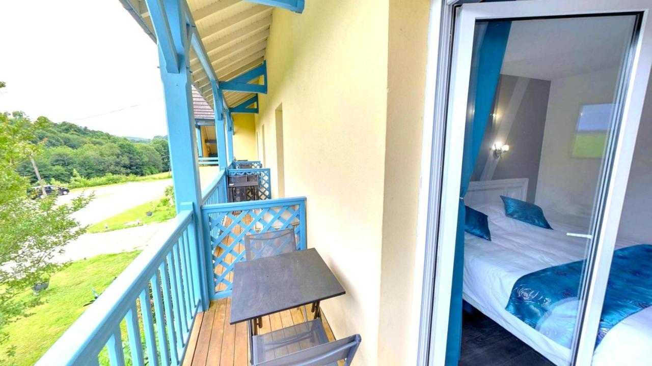 Fasthotel Oloron Hostellerie Du Paon Blanc Lurbe-Saint-Christau Exterior foto